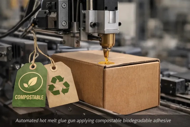 A breakthrough in compostable biodegradable hot melt for packaging and paper