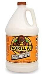 Gorilla 6231501 Gallon Glue, Natural Wood Color