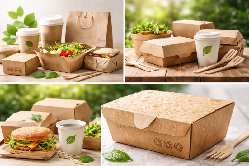 Compostable and Biodegradable Food Packaging Coating